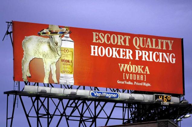 VodkaBillboard 8 Awesome Liquor Billboard Ads