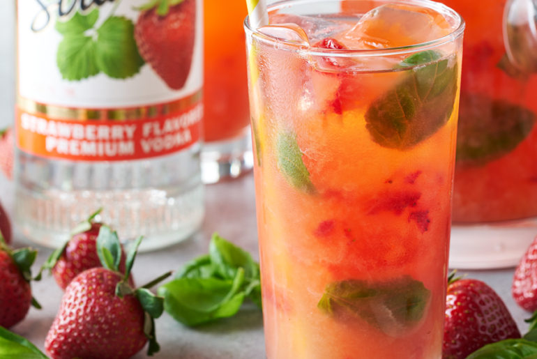 strawberry crushed