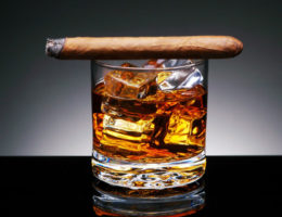 whiskies and cigars