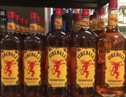 fireball whisky spill